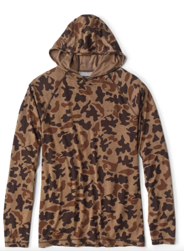 Orvis Men's Dricast Printed Hoodie | Sunrise Logo